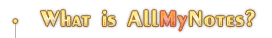 What is AllMyNotes Organizer?